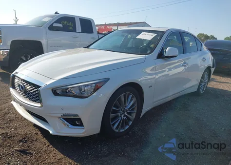 2018 Infiniti Q50 3.0T Luxe from USA, damaged, VIN JN1EV7AR8JM434659